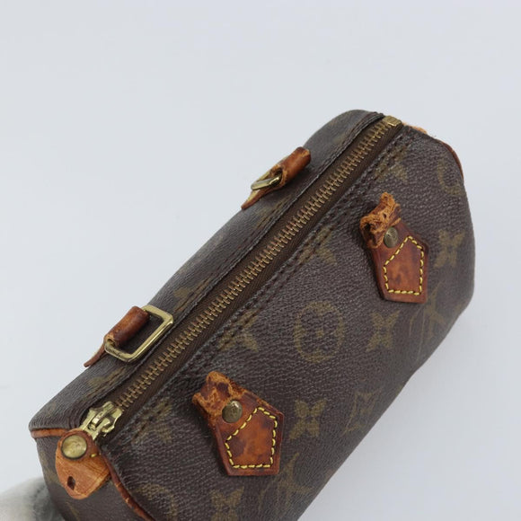 LOUIS VUITTON Monogram Mini Speedy Hand Bag M41534 LV Auth 161911