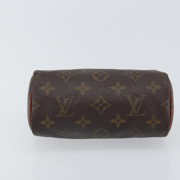 LOUIS VUITTON Monogram Mini Speedy Hand Bag M41534 LV Auth 161911
