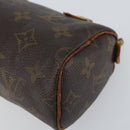 LOUIS VUITTON Monogram Mini Speedy Hand Bag M41534 LV Auth 161911-14