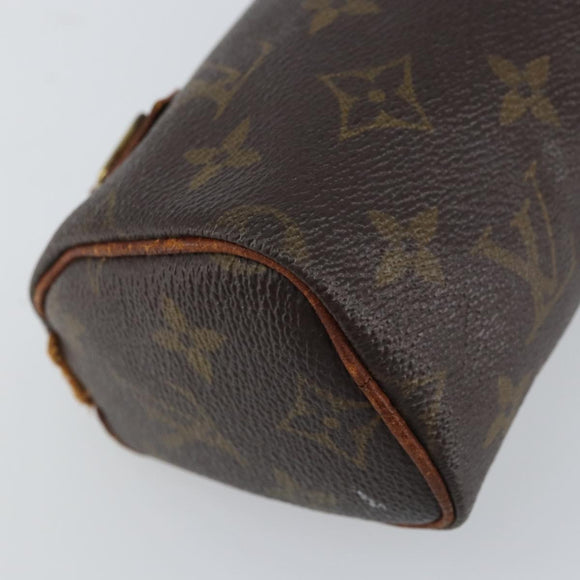 LOUIS VUITTON Monogram Mini Speedy Hand Bag M41534 LV Auth 161911