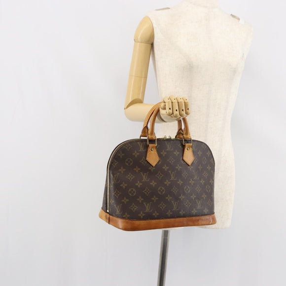 LOUIS VUITTON Monogram Alma Handtasche M51130 LV Auth 161918