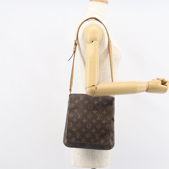LOUIS VUITTON Monogram Musette Salsa Kurze Schultertasche M51258 LV Auth 161919