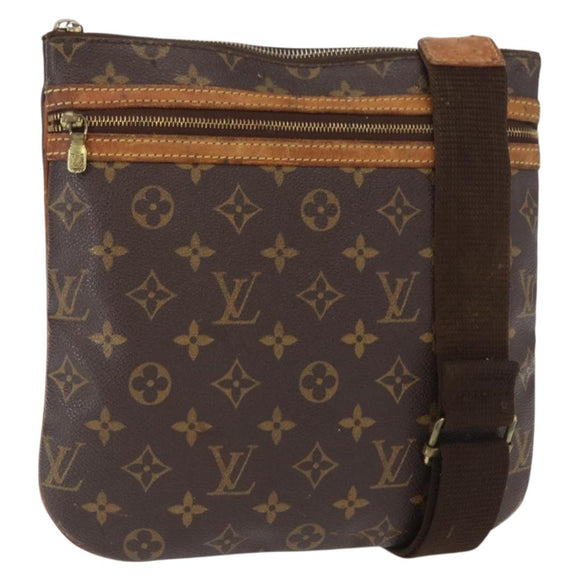 LOUIS VUITTON Monogram Pochette Bosphore Umhängetasche M40044 LV Auth 161921