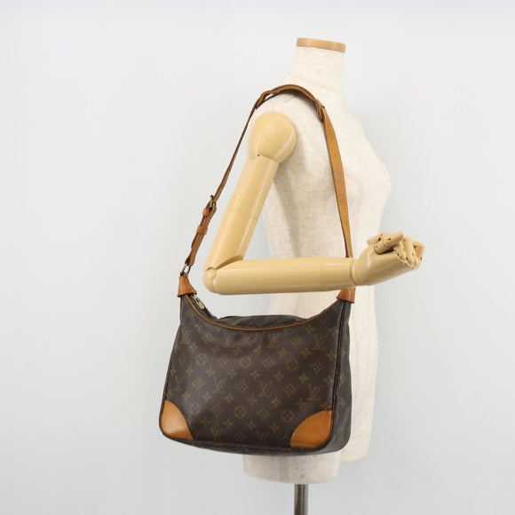 LOUIS VUITTON Monogram Boulogne 30 Shoulder Bag M51265 LV Auth 161923