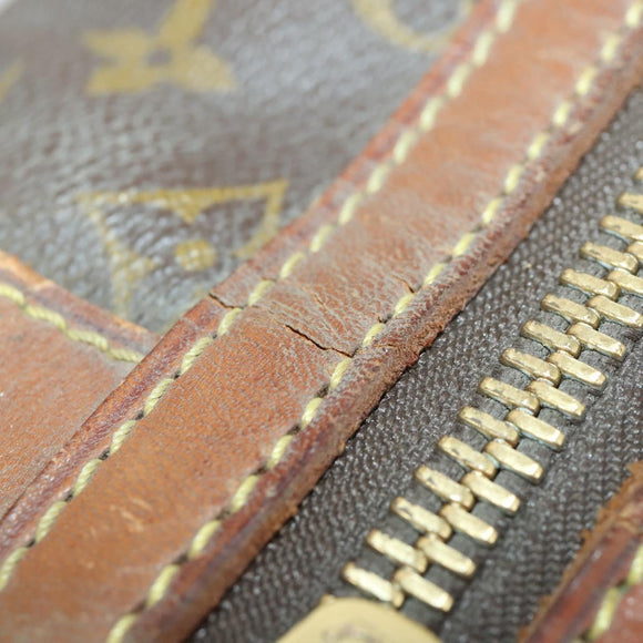 LOUIS VUITTON Monogram Sac Sports Boston Bag M41444 LV Auth 161939