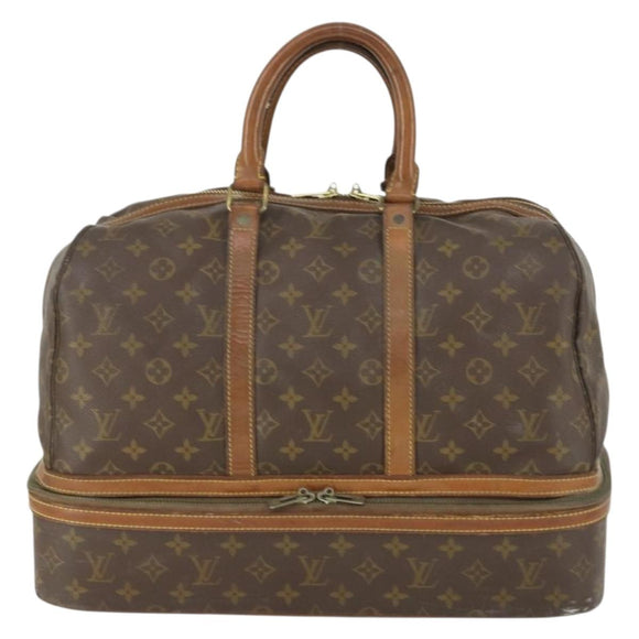 LOUIS VUITTON Monogram Sac Sports Boston Bag M41444 LV Auth 161939