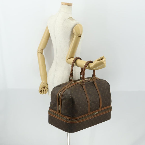 LOUIS VUITTON Monogram Sac Sports Boston Bag M41444 LV Auth 161939