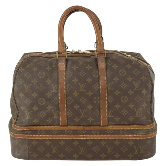 LOUIS VUITTON Monogram Sac Sports Boston Bag M41444 LV Auth 161939