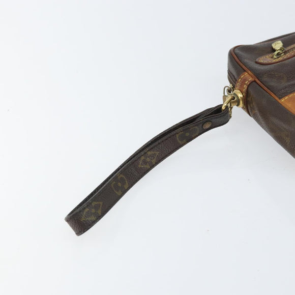 LOUIS VUITTON Monogram Marly Dragonne GM Clutch Bag M51825 LV Auth 161945