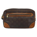 LOUIS VUITTON Monogram Marly Dragonne GM Clutch Bag M51825 LV Auth 161945-13