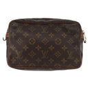 LOUIS VUITTON Monogram Compiegne 23 Clutch Bag M51847 LV Auth 161946-2
