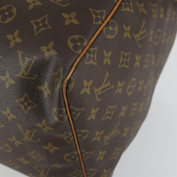 LOUIS VUITTON Monogram Keepall 55 Boston Tasche M41424 LV Auth 161974