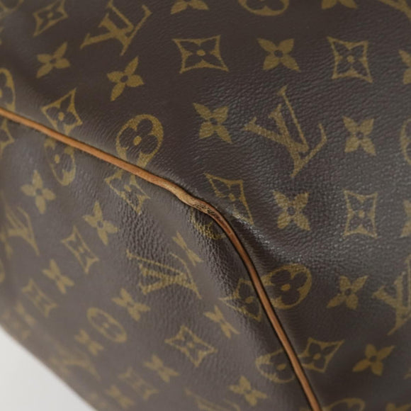 LOUIS VUITTON Monogram Keepall 55 Boston Tasche M41424 LV Auth 161974