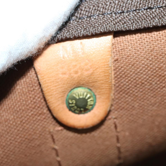 LOUIS VUITTON Monogram Keepall 55 Boston Tasche M41424 LV Auth 161974