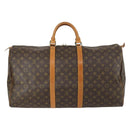 LOUIS VUITTON Monogram Keepall 55 Boston Tasche M41424 LV Auth 161974-2
