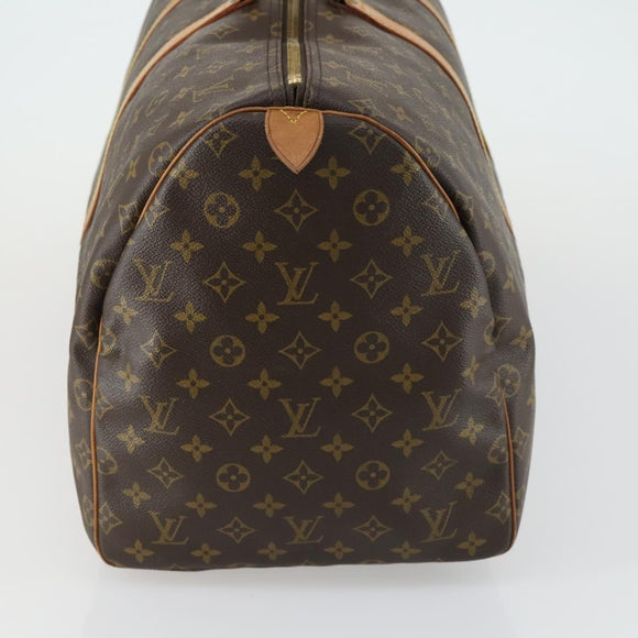 LOUIS VUITTON Monogram Keepall 55 Boston Tasche M41424 LV Auth 161974