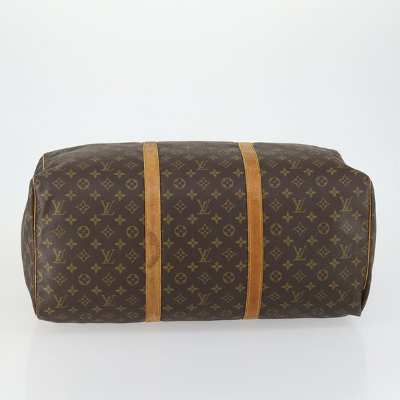 LOUIS VUITTON Monogram Sac Souple 55 Boston Bag M41622 LV Auth 161975
