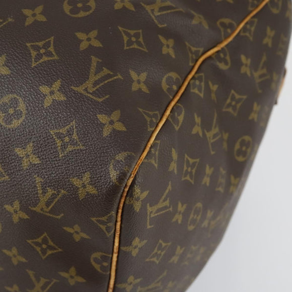 LOUIS VUITTON Monogram Sac Souple 55 Boston Bag M41622 LV Auth 161975