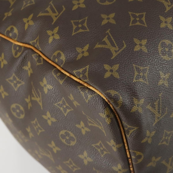 LOUIS VUITTON Monogram Sac Souple 55 Boston Bag M41622 LV Auth 161975