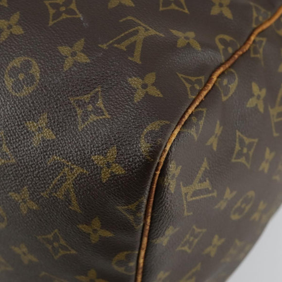 LOUIS VUITTON Monogram Sac Souple 55 Boston Bag M41622 LV Auth 161975