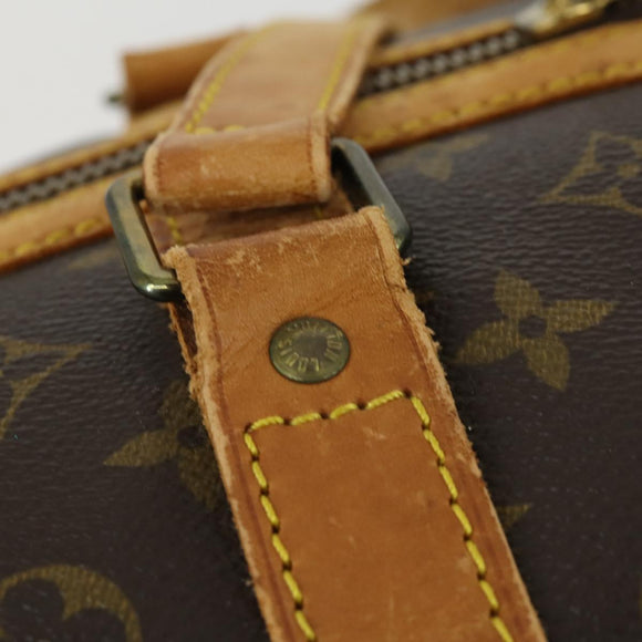 LOUIS VUITTON Monogram Sac Souple 55 Boston Bag M41622 LV Auth 161975