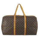 LOUIS VUITTON Monogram Sac Souple 55 Boston Bag M41622 LV Auth 161975-3
