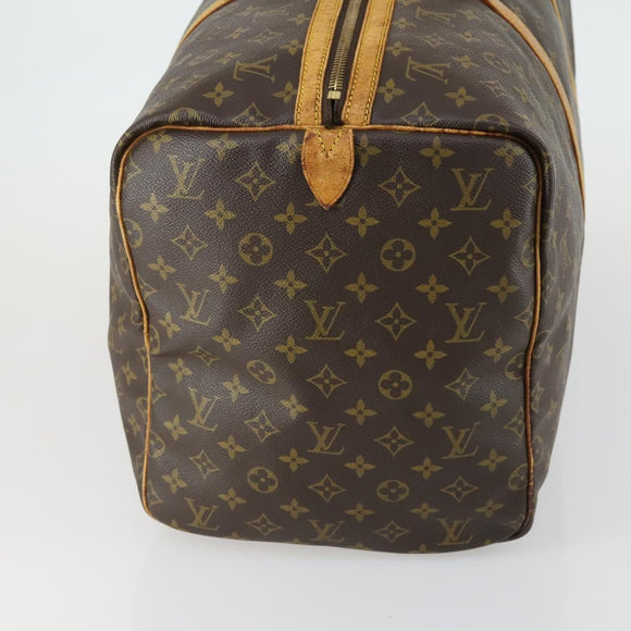 LOUIS VUITTON Monogram Sac Souple 55 Boston Bag M41622 LV Auth 161975