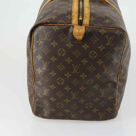 LOUIS VUITTON Monogram Sac Souple 55 Boston Bag M41622 LV Auth 161975
