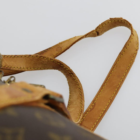 LOUIS VUITTON Monogram Sac Souple 55 Boston Bag M41622 LV Auth 161975