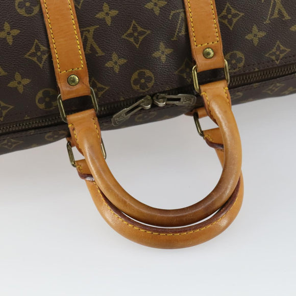 LOUIS VUITTON Monogram Keepall 45 Boston Tasche M41428 LV Auth 161981