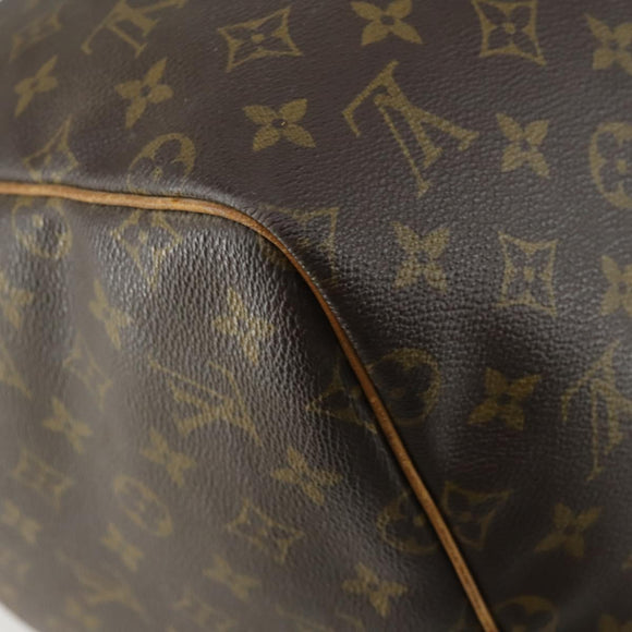 LOUIS VUITTON Monogram Keepall 55 Boston Bag M41424 LV Auth 161985