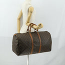 LOUIS VUITTON Monogram Keepall 55 Boston Bag M41424 LV Auth 161985-21