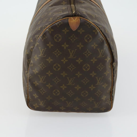 LOUIS VUITTON Monogram Keepall 55 Boston Bag M41424 LV Auth 161985