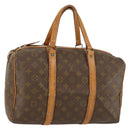 LOUIS VUITTON Monogram Sac Souple 35 Boston Bag M41626 LV Auth 161989-1