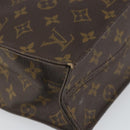 LOUIS VUITTON Monogram Sac Plat Hand Bag M51140 LV Auth 161995-11