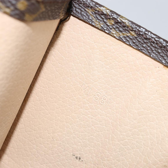 LOUIS VUITTON Monogram Sac Plat Hand Bag M51140 LV Auth 161995