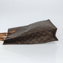 LOUIS VUITTON Monogram Sac Plat Hand Bag M51140 LV Auth 161995-5