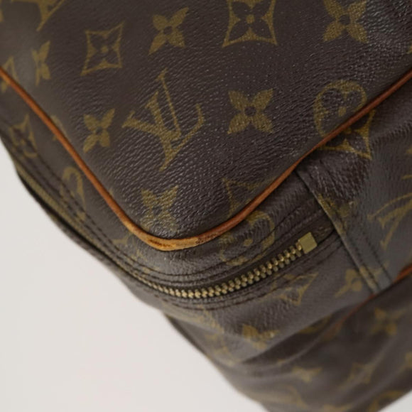 LOUIS VUITTON Monogram Alize de Poche Boston Tasche 2-Wege M41392 LV Auth 161996