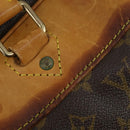 LOUIS VUITTON Monogram Alize de Poche Boston Tasche 2-Wege M41392 LV Auth 161996-19