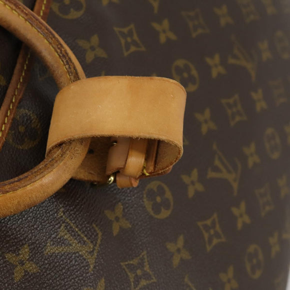 LOUIS VUITTON Monogram Alize de Poche Boston Tasche 2-Wege M41392 LV Auth 161996