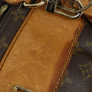 LOUIS VUITTON Monogram Alize de Poche Boston Tasche 2-Wege M41392 LV Auth 161996-21
