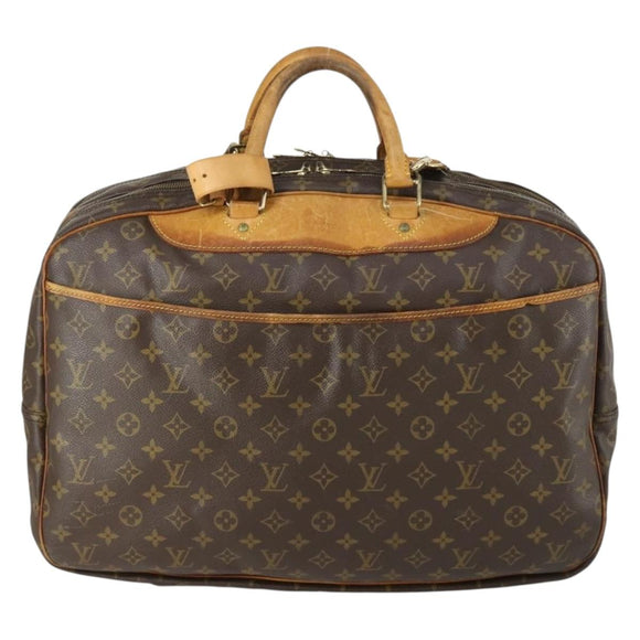 LOUIS VUITTON Monogram Alize de Poche Boston Tasche 2-Wege M41392 LV Auth 161996