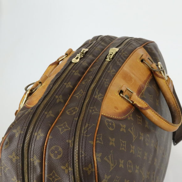 LOUIS VUITTON Monogram Alize de Poche Boston Tasche 2-Wege M41392 LV Auth 161996