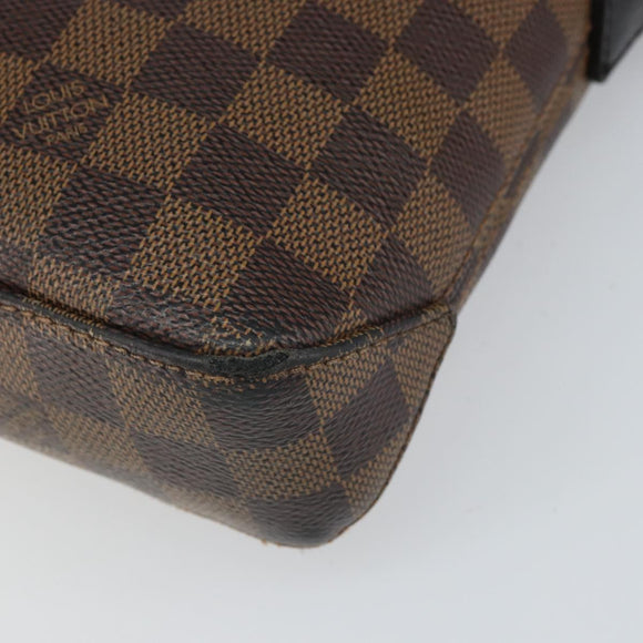 LOUIS VUITTON Damier Ebene Jake Messenger PM Shoulder Bag N41568 LV Auth 162002