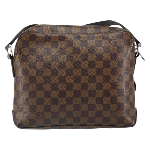 LOUIS VUITTON Damier Ebene Jake Messenger PM Shoulder Bag N41568 LV Auth 162002