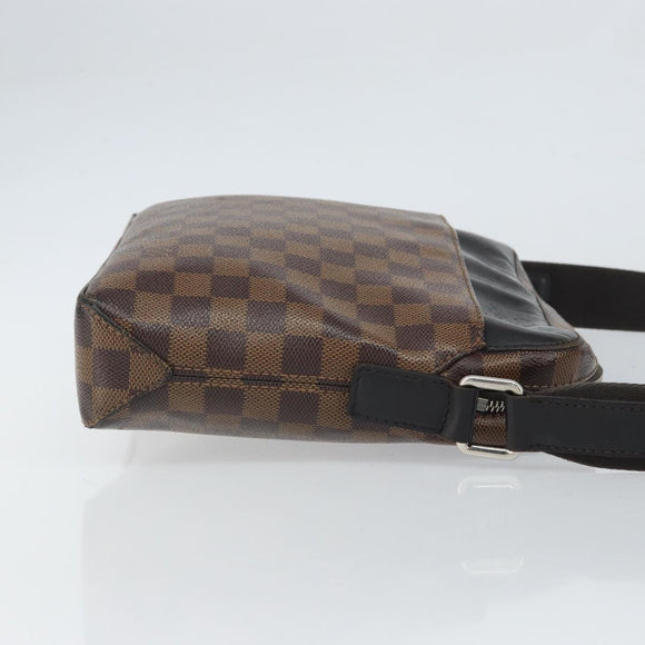 LOUIS VUITTON Damier Ebene Jake Messenger PM Shoulder Bag N41568 LV Auth 162002