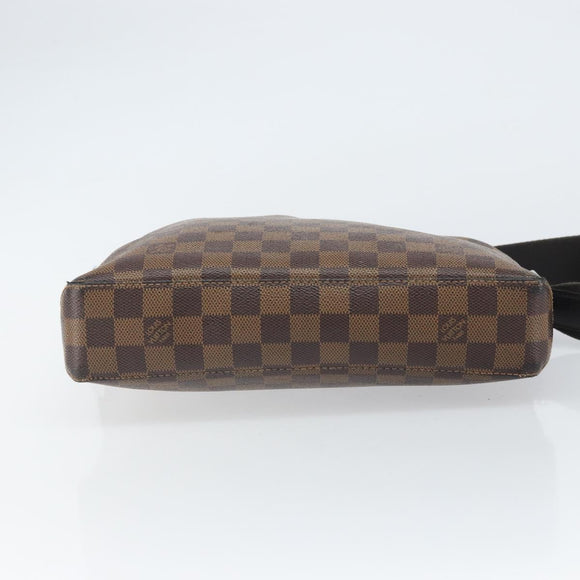 LOUIS VUITTON Damier Ebene Jake Messenger PM Shoulder Bag N41568 LV Auth 162002