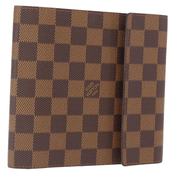 LOUIS VUITTON Damier Ebene CD case Pouch LV Auth 162005