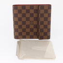 LOUIS VUITTON Damier Ebene CD case Pouch LV Auth 162005-12