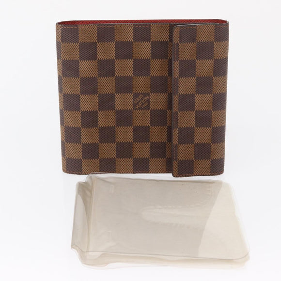 LOUIS VUITTON Damier Ebene CD case Pouch LV Auth 162005